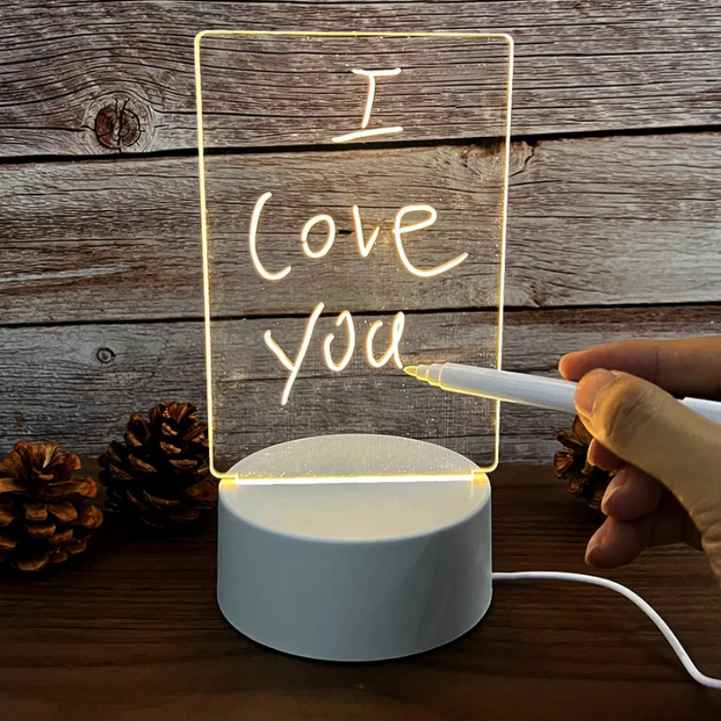 Lampada Creativa per Messaggi – Lavagna Luminosa