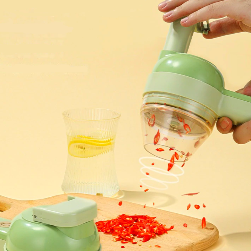 Master Crusher® – Tritatutto e Processore Alimentare Multifunzione 4 in 1