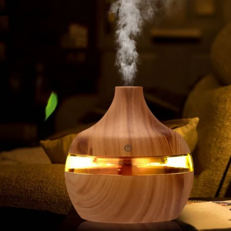 Umidificatore e Diffusore di Aromi ad Ultrasuoni USB con LED