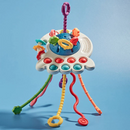 Giocattolo Montessori UFO Sensoriale 3 in 1