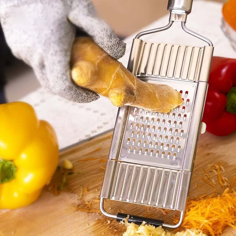 Tagliaverdure in Acciaio Inox 4 in 1