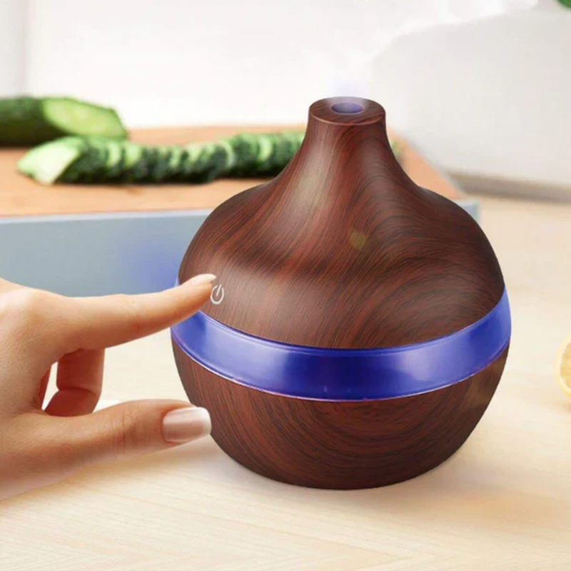 Umidificatore e Diffusore di Aromi ad Ultrasuoni USB con LED