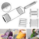 Tagliaverdure in Acciaio Inox 4 in 1