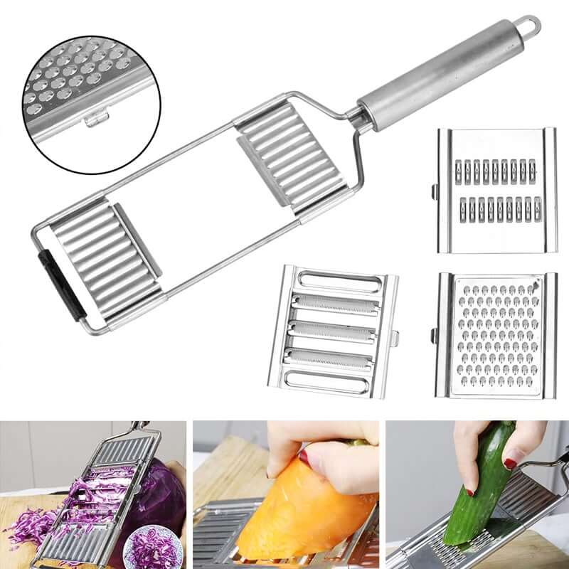 Tagliaverdure in Acciaio Inox 4 in 1