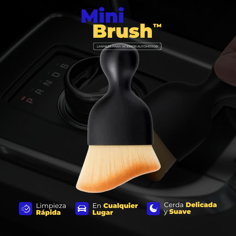 MiniBrush™ – Spazzola per Pulizia Interna dell’Auto