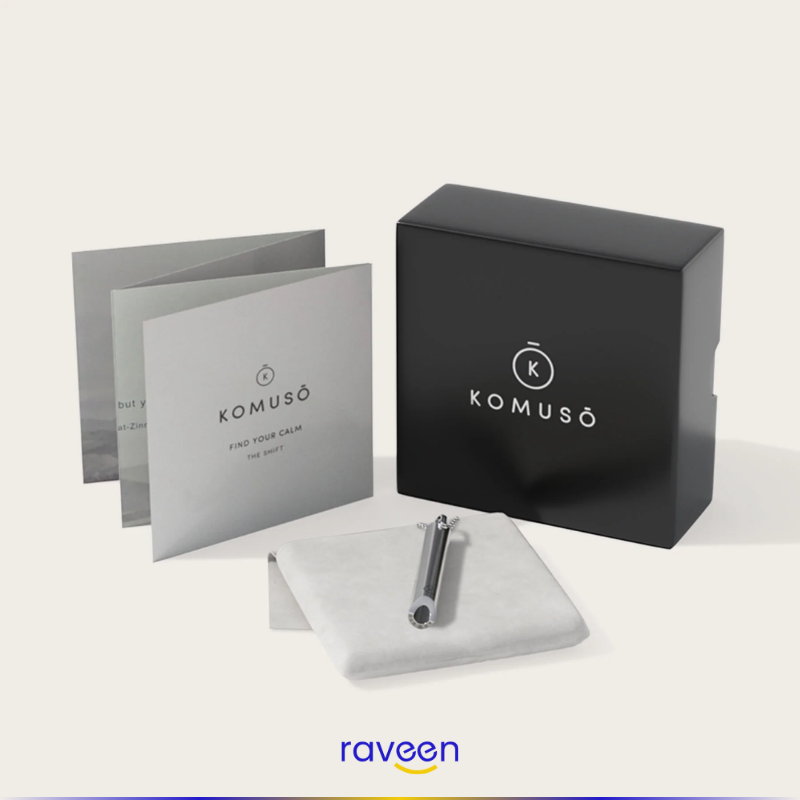 Komusō™ – Collare Intelligente Antistress e Riduttore di Ansia