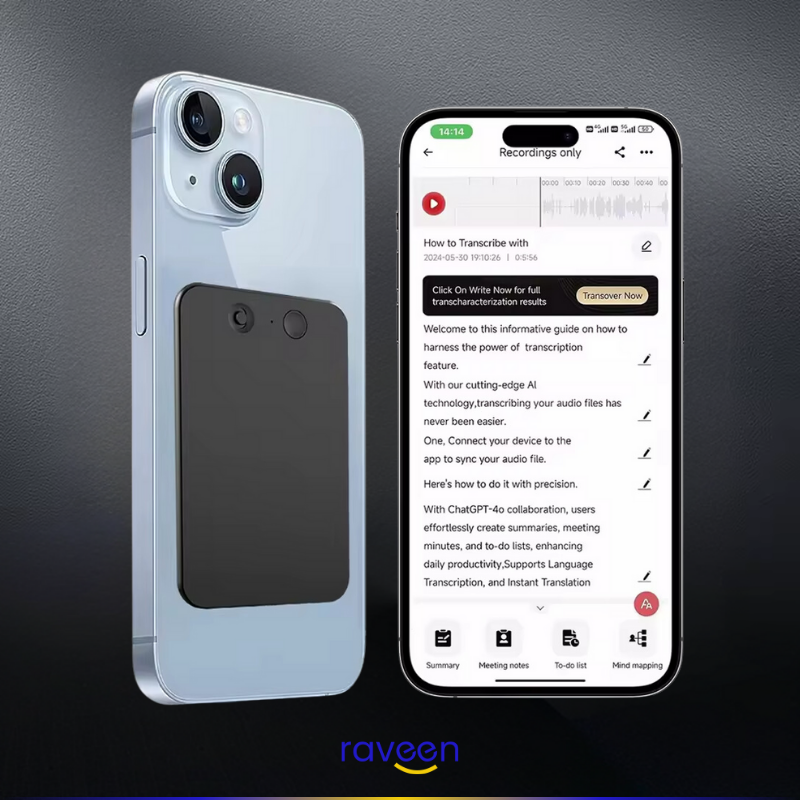 NoteAI – Registratore Vocale con IA e GPT-4.0