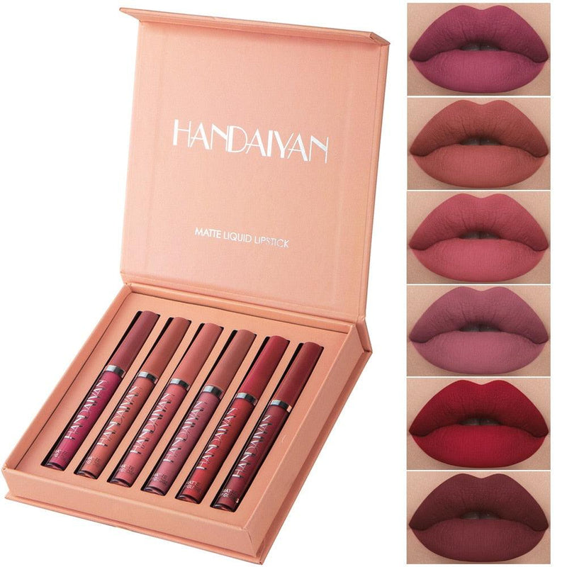 Handaiyan™ Labial Glamour – Kit Completo con 6 Pezzi